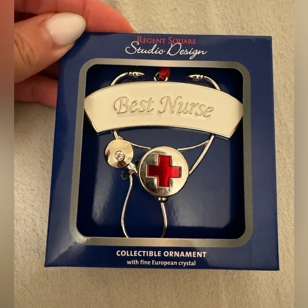 Best nurse ever collectible‎ ornament
